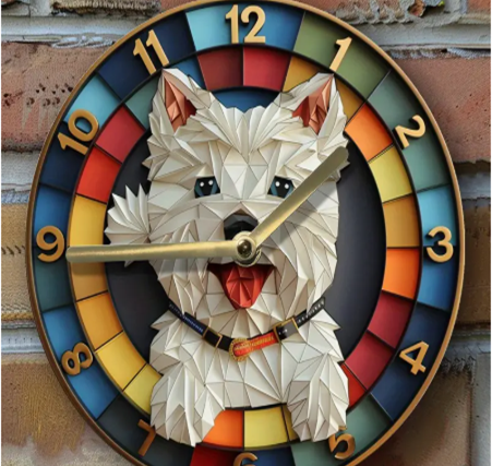 Reloj de pared silencioso
